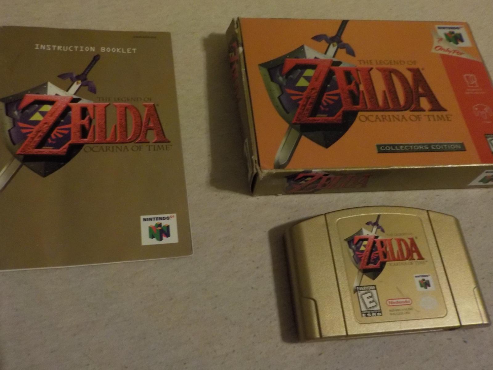 N64 The Legend Of Zelda Ocarina Of Time Collectors Edition Factory Sealed