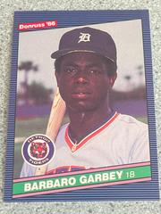 Barbaro Garbey #349 Baseball Cards 1986 Donruss Prices