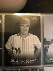 Pete Rose #AU-34 Baseball Cards 2012 Leaf the Living Legend Autograph Prices