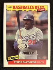 Pedro Guerrero #13 Baseball Cards 1986 Fleer Baseball's Best Prices
