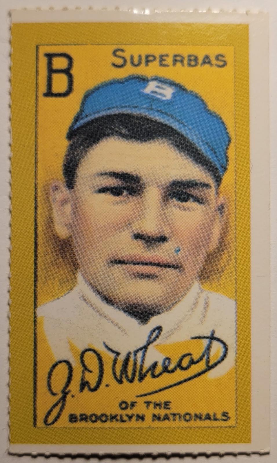 Z. D. Wheat Prices | 1911 T205 Gold Border | Baseball Cards