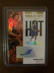 Isaiah Roby #IRB Basketball Cards 2019 Panini Hoops Hot Signatures Rookies Prices