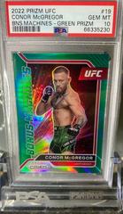 Conor McGregor [Green] Ufc Cards 2022 Panini Prizm UFC Bonus Machines Prices