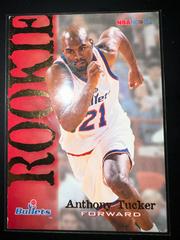 anthony tucker [rookie] #381 Basketball Cards 1995 Hoops Prices