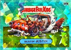 Rustin' JUSTIN [Aqua] #247b Garbage Pail Kids 2023 Sapphire Prices