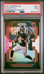 Kyle Pitts [Silver] #PB-7 Football Cards 2021 Panini Chronicles Prizm Black Prices