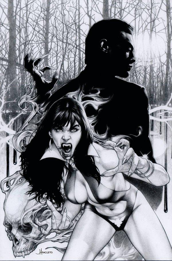 Vampirella Dracula Rage [Anacleto Virgin] #1 (2023) Comic Books Vampirella Dracula Rage