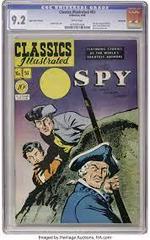 Classics Illustrated [Back Cover Variant] #51 (1948) Comic Books Classics Illustrated Prices