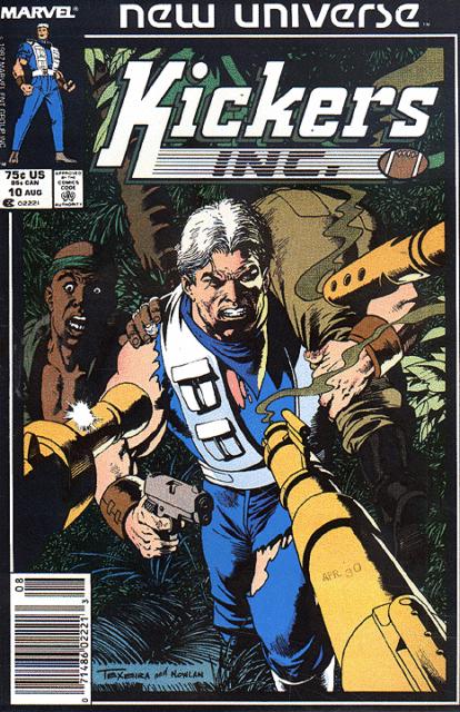 Kickers, Inc. [Newsstand] #10 (1987) Comic Books Kickers Inc