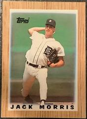 Jack Morris #55 Baseball Cards 1987 Topps Mini League Leaders Prices