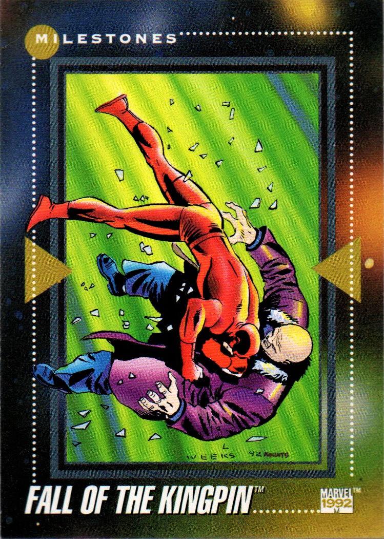 Fall of the Kingpin 198 Prices Marvel 1992 Universe Marvel Cards