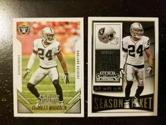 Charles Woodson #9 Football Cards 2015 Panini Contenders Prices