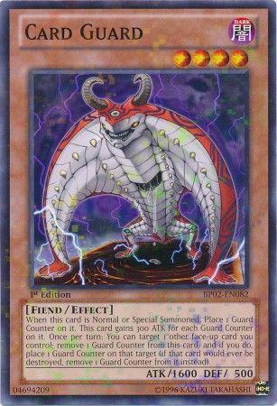 Card Guard [Mosaic Rare 1st Edition] BP02-EN082 YuGiOh Battle Pack 2: War of the Giants