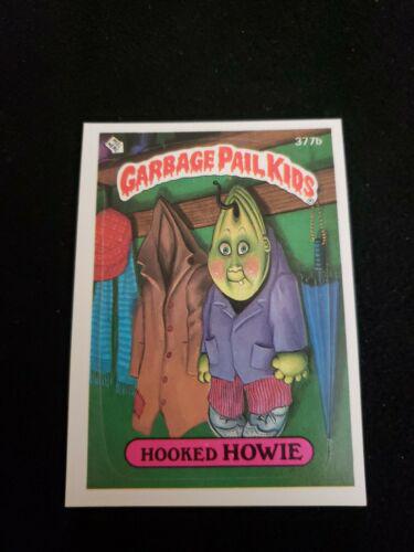 Hooked Howie #377b 1987 Garbage Pail Kids