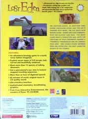 Back Cover | Lost Eden [Gamers Choice] PC Games