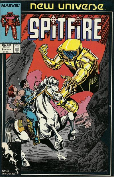 Spitfire and the Troubleshooters #9 (1987) Comic Books Spitfire and the Troubleshooters