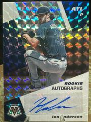 Ian Anderson #RAM-IA Baseball Cards 2021 Panini Mosaic Rookie Autographs Prices