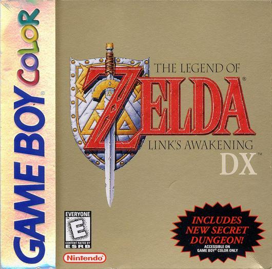 Zelda Link's Awakening DX Cover Art