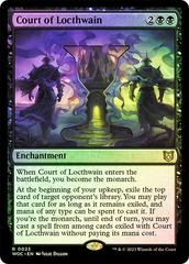 Court Of Locthwain [Foil] #23 Magic Wilds of Eldraine Commander Prices