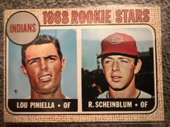 1968 Rookie Stars [Lou Piniella, Richie Schienblum] #16 Baseball Cards 1968 Topps Prices