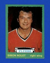 Simon Nolet #222 Hockey Cards 1973 O-Pee-Chee Prices