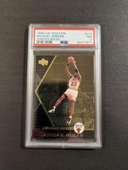 Michael Jordan #J14 Basketball Cards 1998 Upper Deck Ovation Jordan Rules Prices