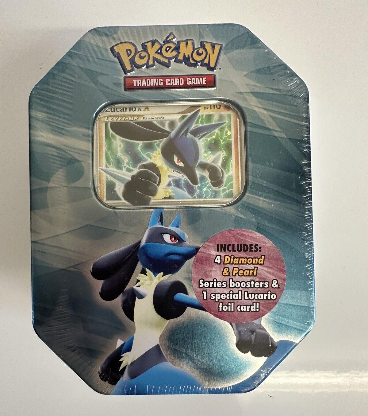 Lucario LV. X Tin Pokemon Diamond & Pearl