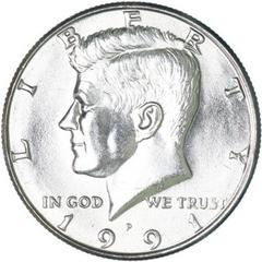 1991 P Coins Kennedy Half Dollar Prices
