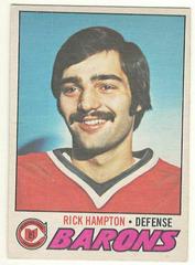 Rick Hampton Hockey Cards 1977 O-Pee-Chee Prices