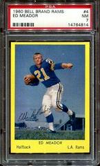 Ed Meador #4 Football Cards 1960 Bell Brand Rams Prices