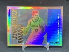 Luka Doncic [Gold] #8 Basketball Cards 2021 Panini Recon Closing Statements Prices