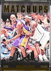 Kobe Bryant/LeBron James Basketball Cards 2014 Panini Hoops Matchups Prices