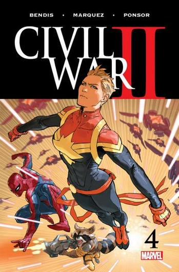 Civil War II #4 (2016) Cover Art