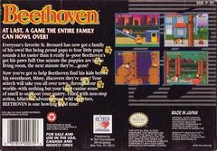 Beethoven - Back | Beethoven Super Nintendo