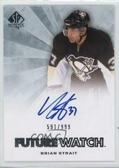 Brian Strait [Autograph] Hockey Cards 2011 SP Authentic Prices