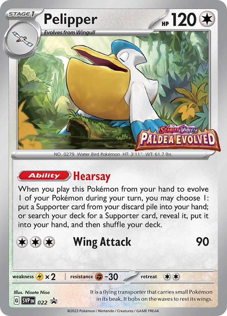 Pelipper #22 Pokemon Promo