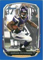 Adrian Peterson [Blue] Football Cards 2013 Bowman Prices