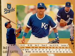 Rear | Gary Gaetti Baseball Cards 1994 Ultra