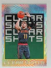 Trae Young [Green] #5 Basketball Cards 2019 Panini Illusions Clear Shots Prices