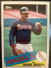 Reggie Jackson #200 Baseball Cards 1985 Topps Prices