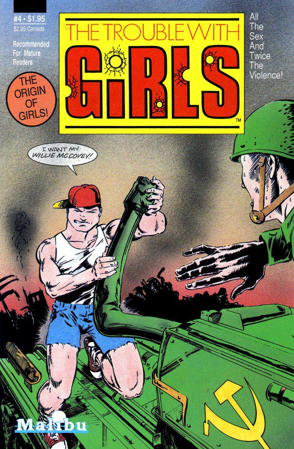 The Trouble with Girls #4 (1987) Comic Books The Trouble With Girls