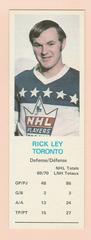 Rick Ley Hockey Cards 1970 Dad's Cookies Prices