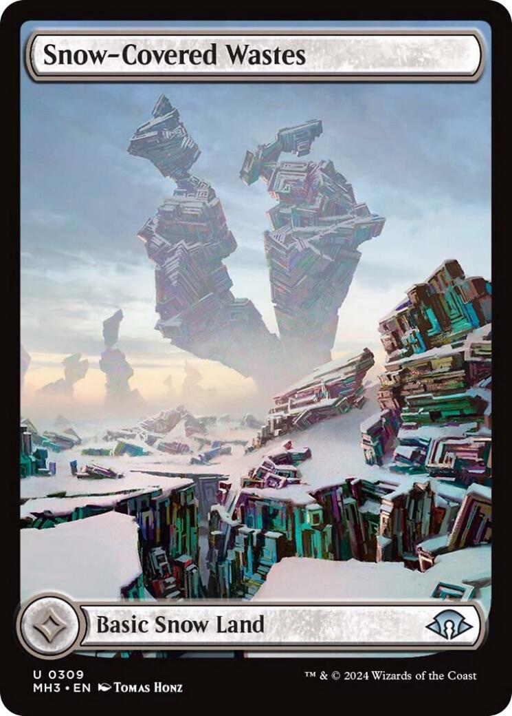 Snow-Covered Wastes [Foil] #309 Magic Modern Horizons 3