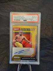 Anderson Silva [Gold] Ufc Cards 2022 Panini Prizm UFC Legendary Signatures Prices