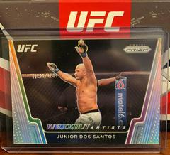 Junior Dos Santos [Silver] #4 Ufc Cards 2021 Panini Prizm UFC Knockout Artists Prices
