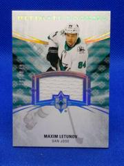Maxim Letunov [Jersey] Hockey Cards 2020 Ultimate Collection Prices