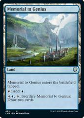 Memorial to Genius Magic Commander Legends Prices