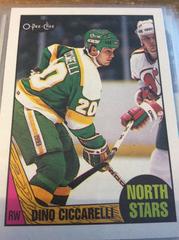 Dino Ciccarelli #81 Hockey Cards 1987 O-Pee-Chee Prices