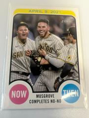 Joe Musgrove Baseball Cards 2022 Topps Heritage Now and Then Prices