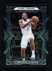 Kawhi Leonard [Blue] #2 Basketball Cards 2021 Panini Obsidian Prices